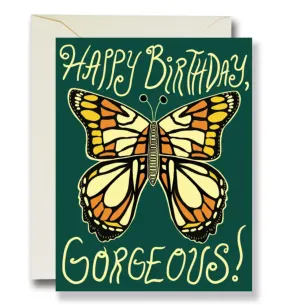 Happy Birthday Gorgeous Notecard