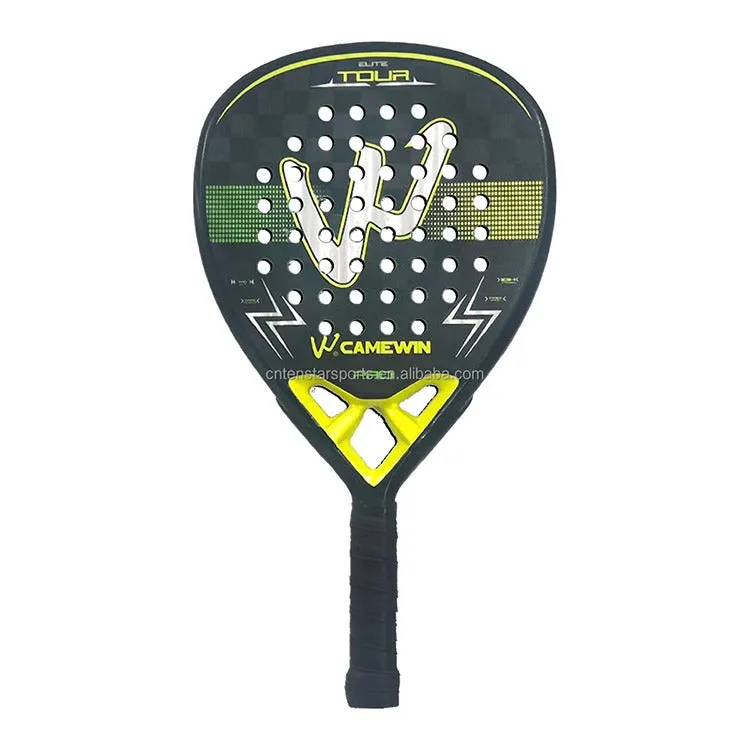 High Quality Diamond-Shaped Full Carbon Fiber Paddle Rackets Advancing Tennis Paddle