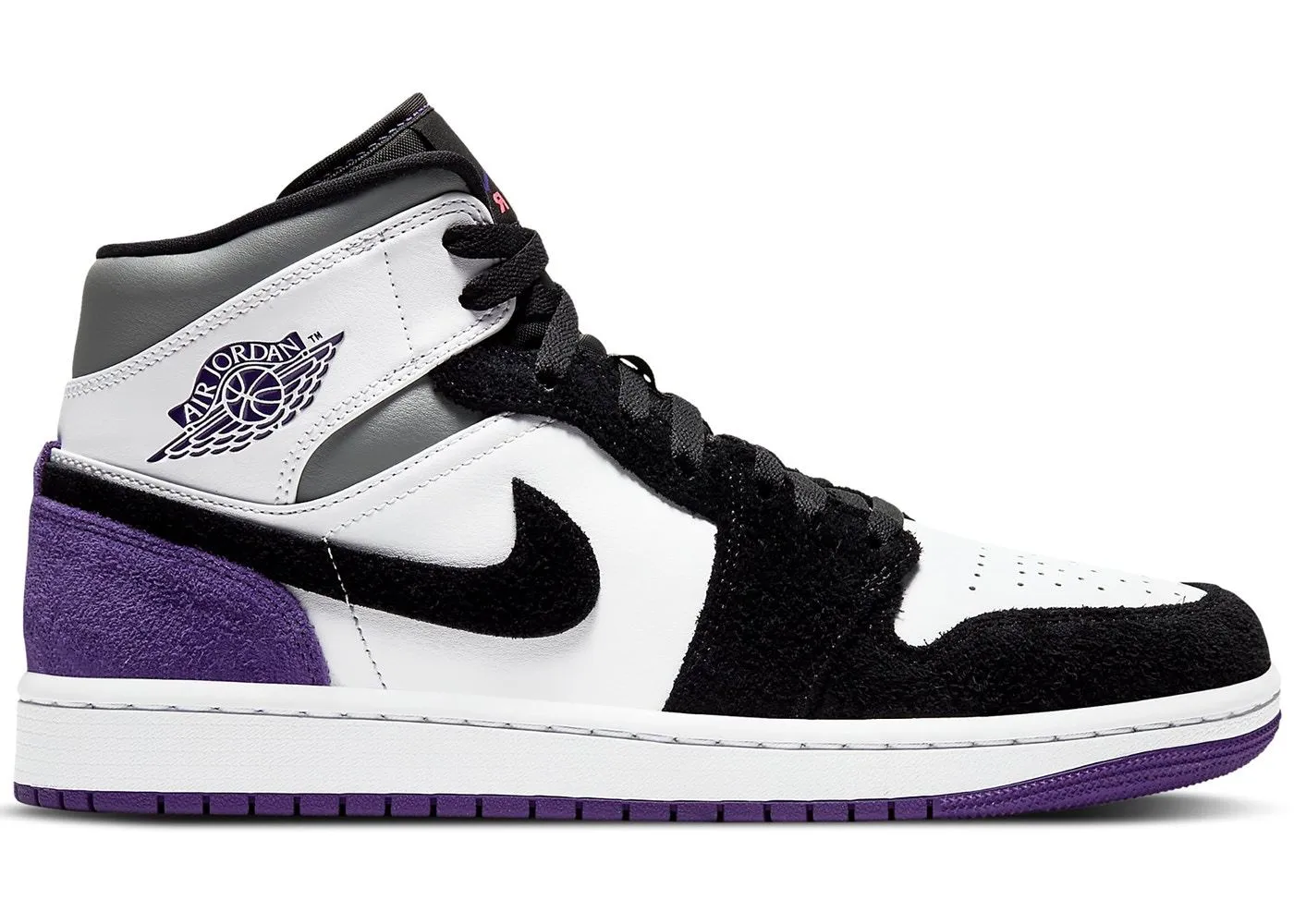 JORDAN 1 MID SE PURPLE (M)