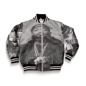 Kids Nipsey Gray Bomber