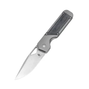 Kizer Militaw Titanium Micarta Handle Ki3634A1 (3.35 Stonewashed)