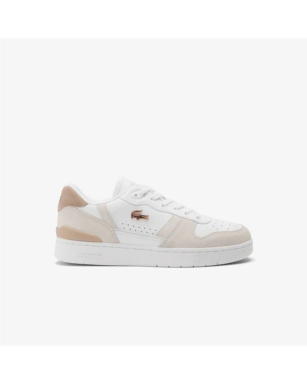 Lacoste T-Clip Set Sneaker - White & Light Pink