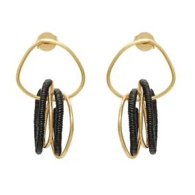 Malik Baby Earrings in Black