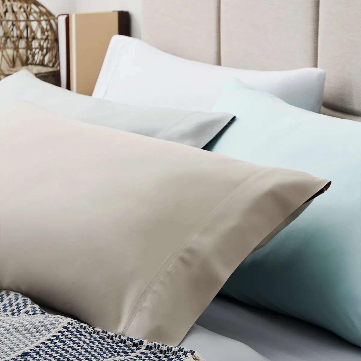 Malouf Smooth Bamboo Rayon Pillowcases