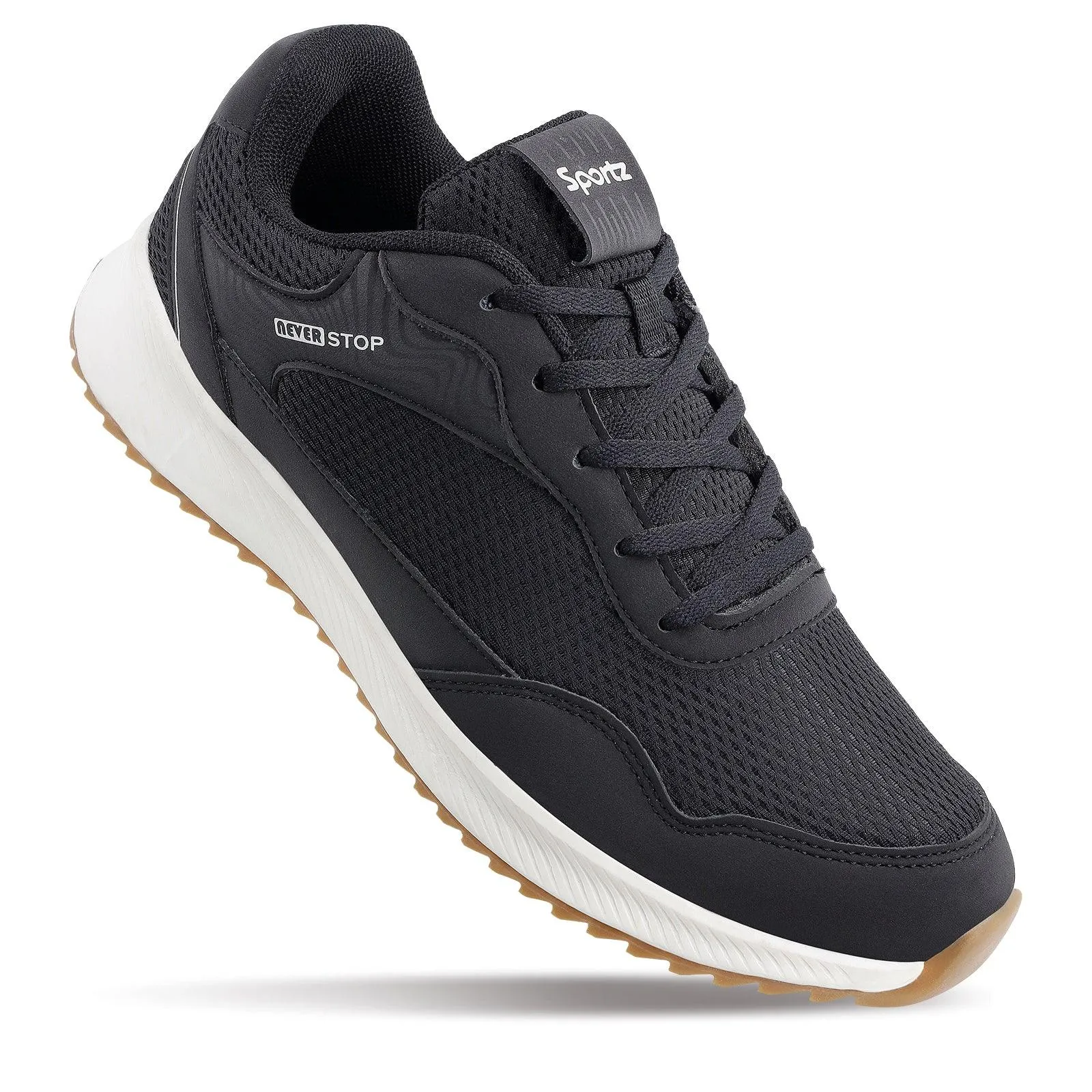 Men's Lace-up Running Shoes - WS9599 Black