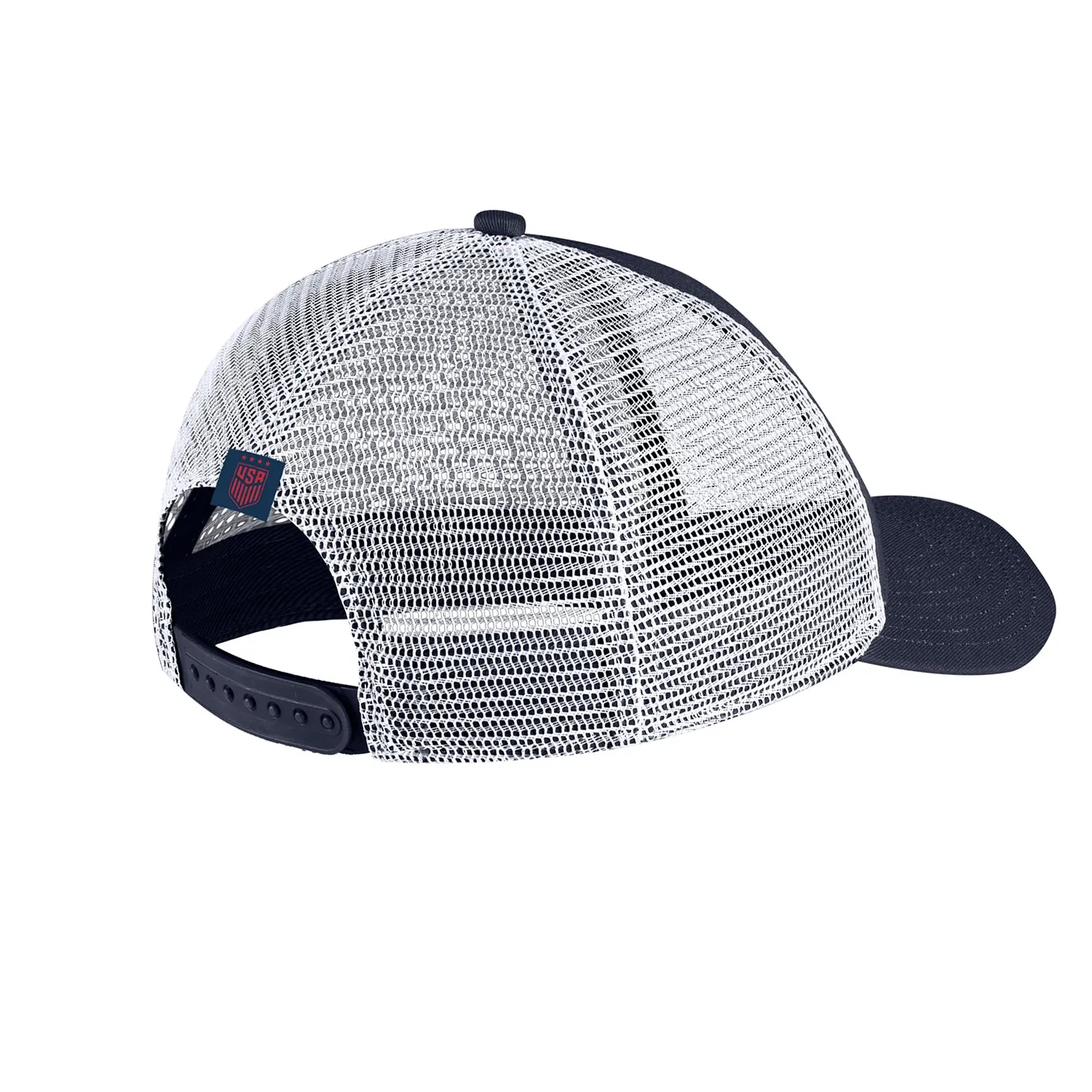 Men's Nike USWNT Script Trucker Navy Hat