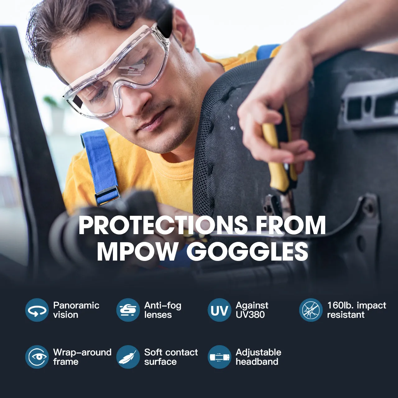 MPOW HP139A Safety Glasses