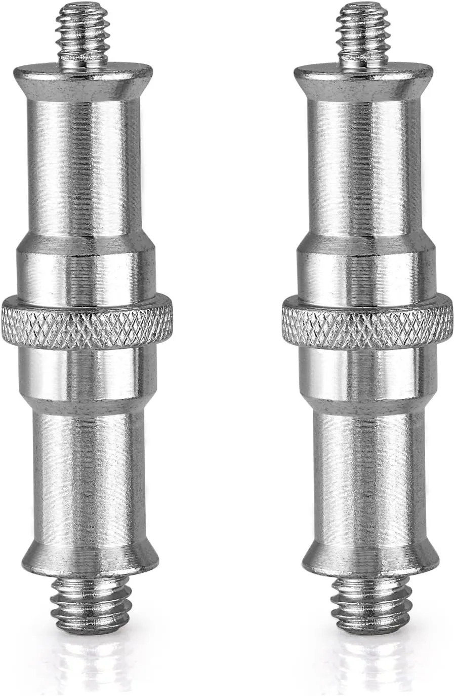 NEEWER 2-Pack 1/4" to 3/8" Spigot Stud Adapter Screw