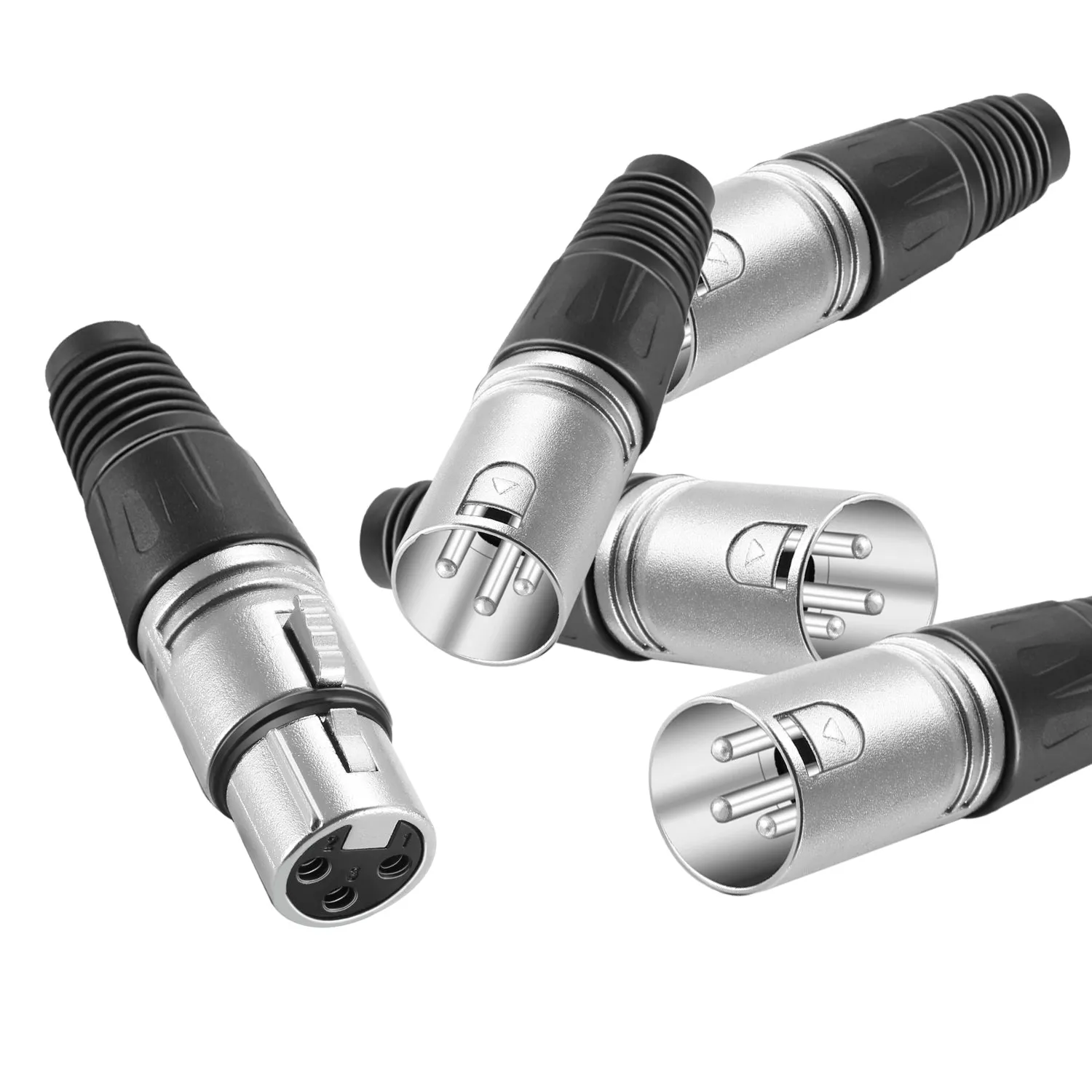 NEEWER 20-Piece 3 Pin XLR Solder Type Connector