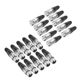 NEEWER 20-Piece 3 Pin XLR Solder Type Connector