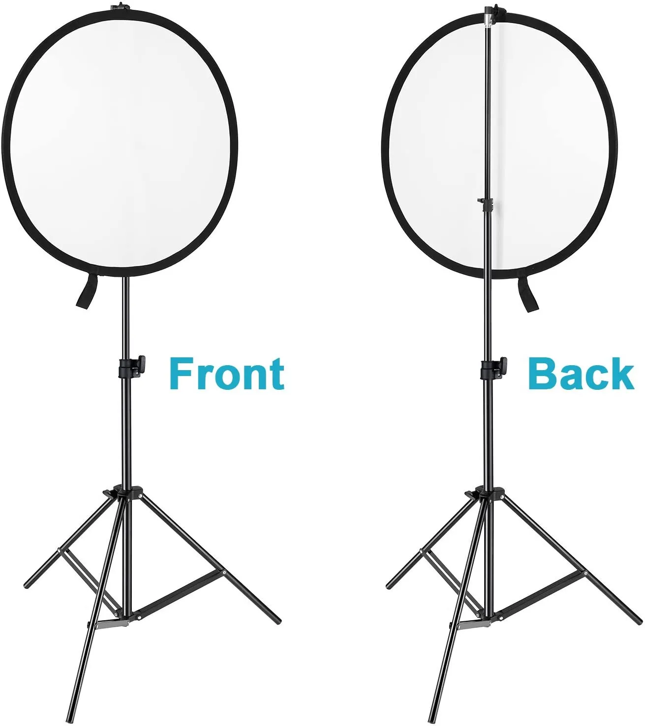 NEEWER 2/3 Pack Portable Background And Reflector Holder Clip