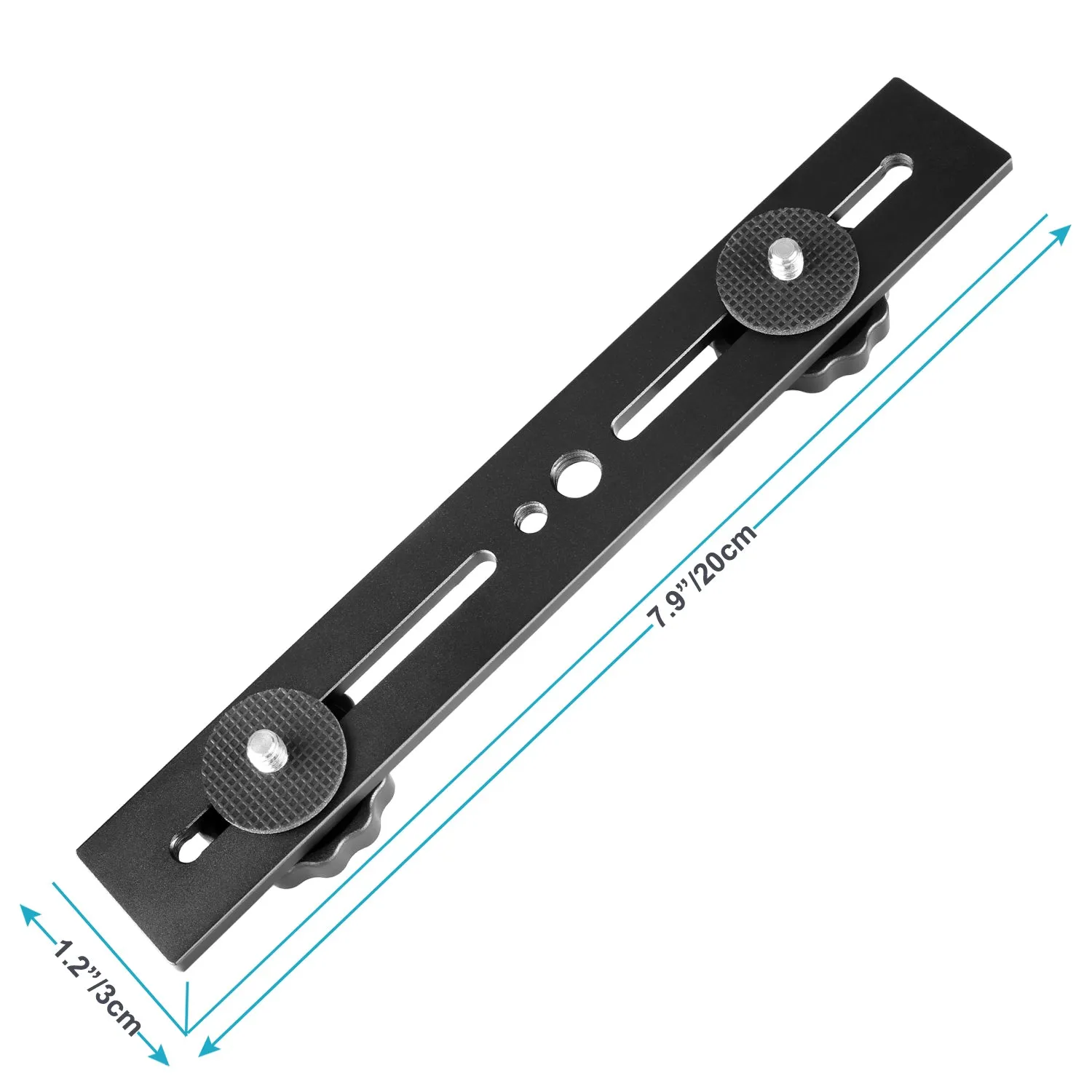 NEEWER 8"/20.3cm Dual Mount Bracket