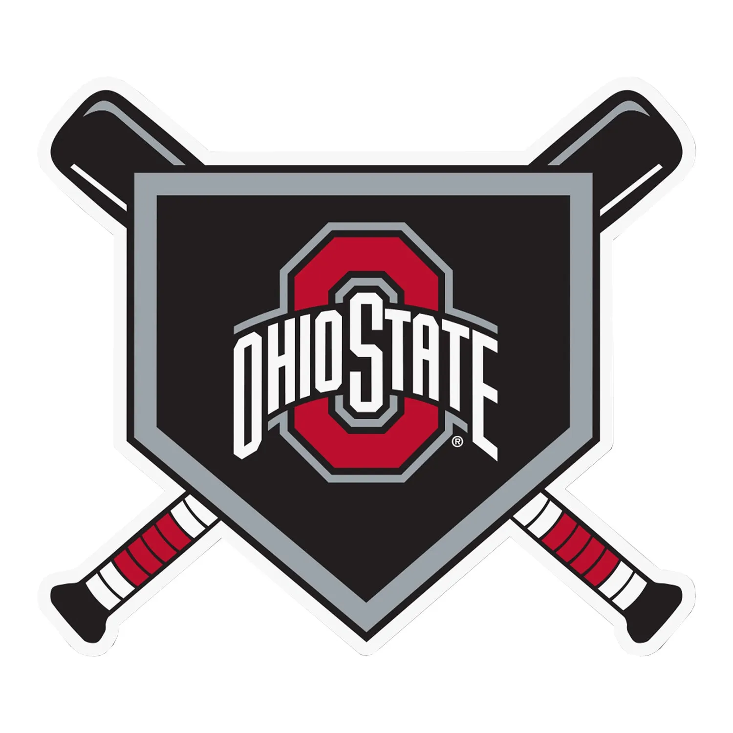 Ohio State Buckeyes Baseball Sticker