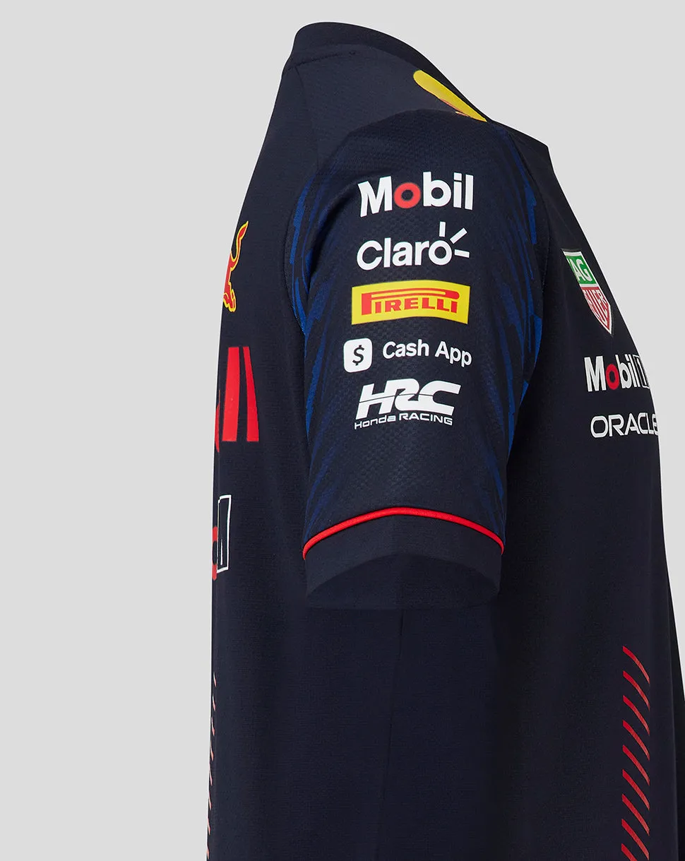 ORACLE RED BULL RACING JUNIOR SET UP T-SHIRT - DONKERBLAUW