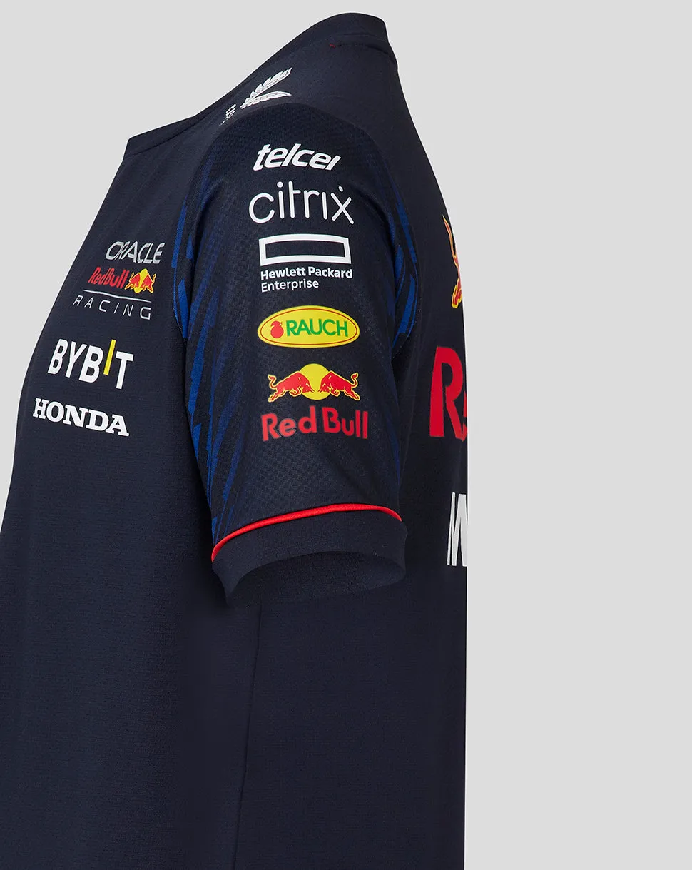 ORACLE RED BULL RACING JUNIOR SET UP T-SHIRT - DONKERBLAUW