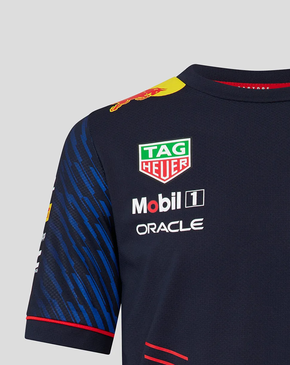 ORACLE RED BULL RACING JUNIOR SET UP T-SHIRT - DONKERBLAUW