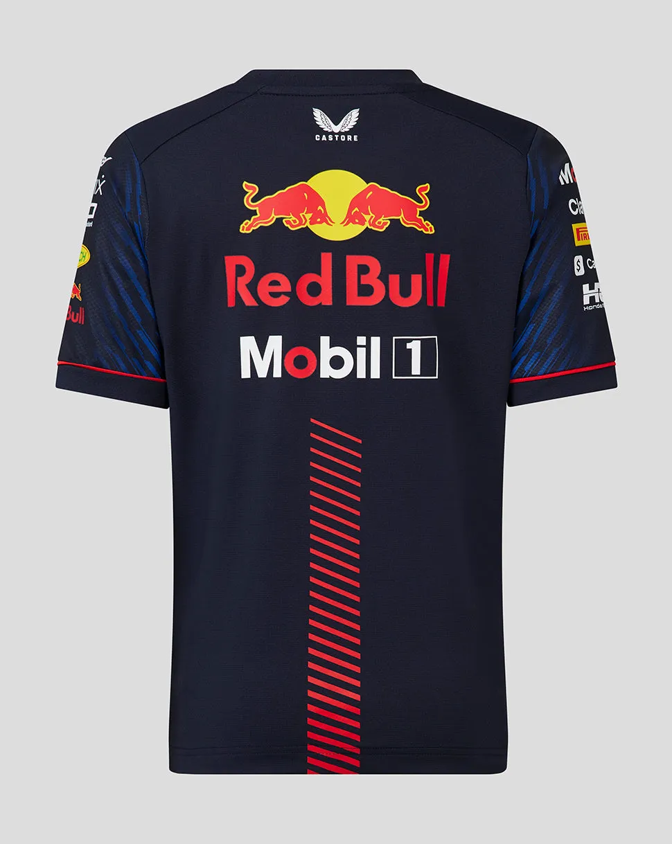 ORACLE RED BULL RACING JUNIOR SET UP T-SHIRT - DONKERBLAUW