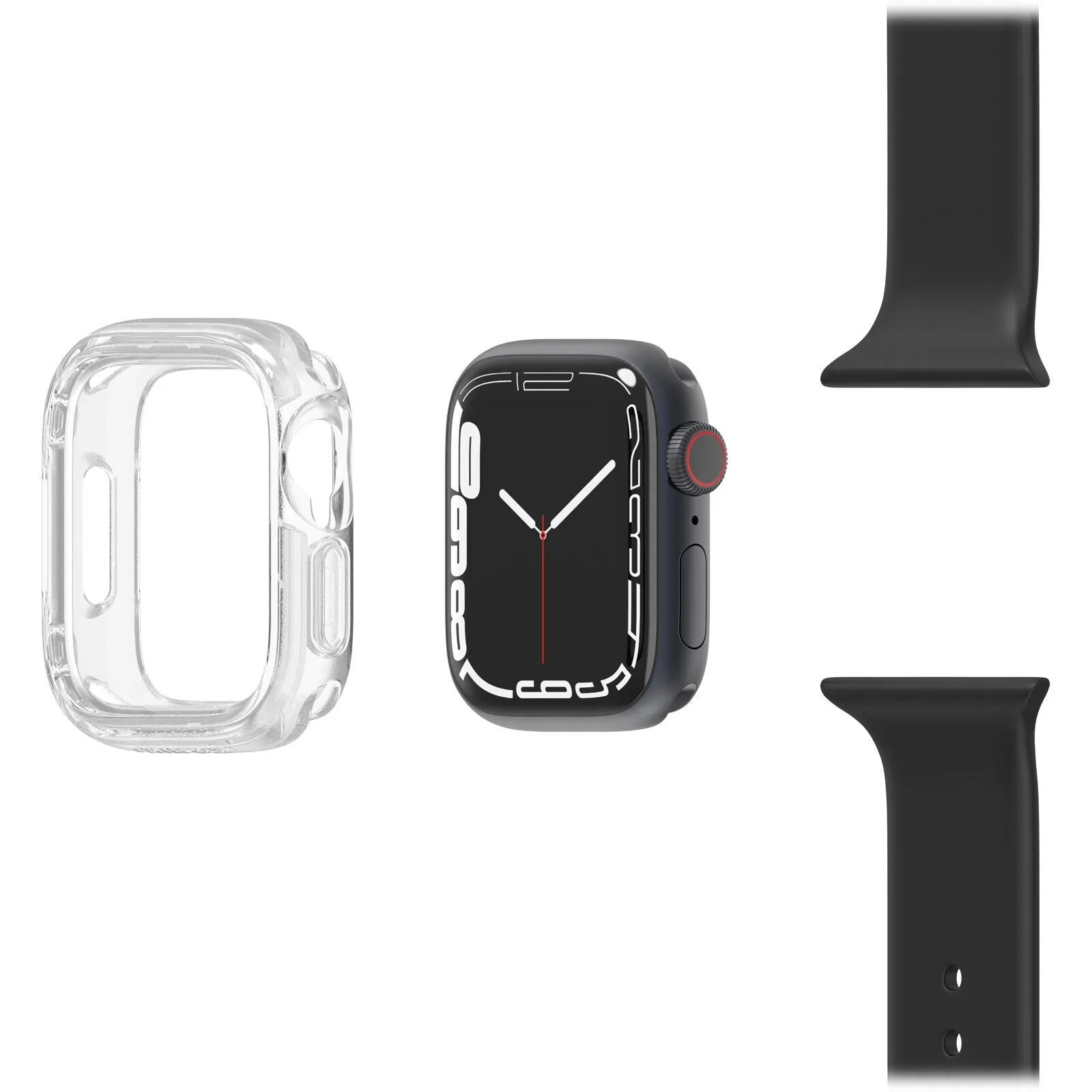 OtterBox Exo Edge 41mm Clear Case for Apple Watch Series 7/8