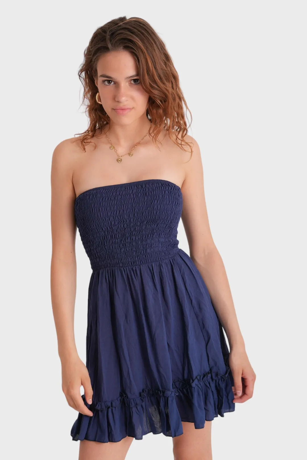 "Lola" dress navy