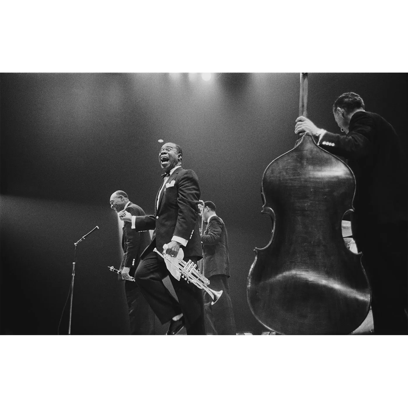 "Louis Armstrong On Stage" from Getty Images