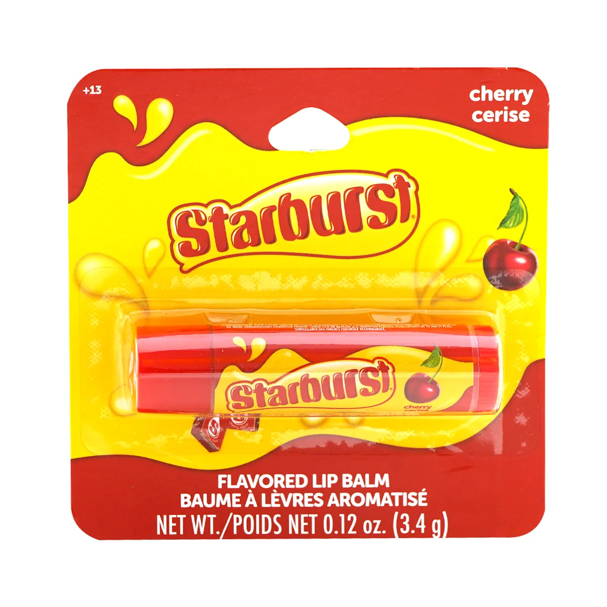 TASTE Starburst Cherry Cerise Bálsamo Labial