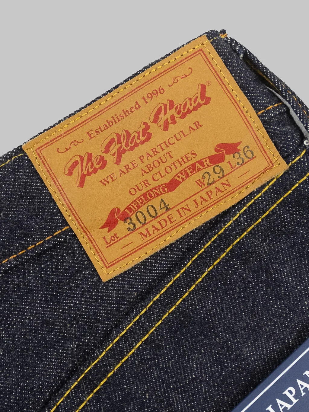 The Flat Head 3004 14.5oz Regular Straight Jeans