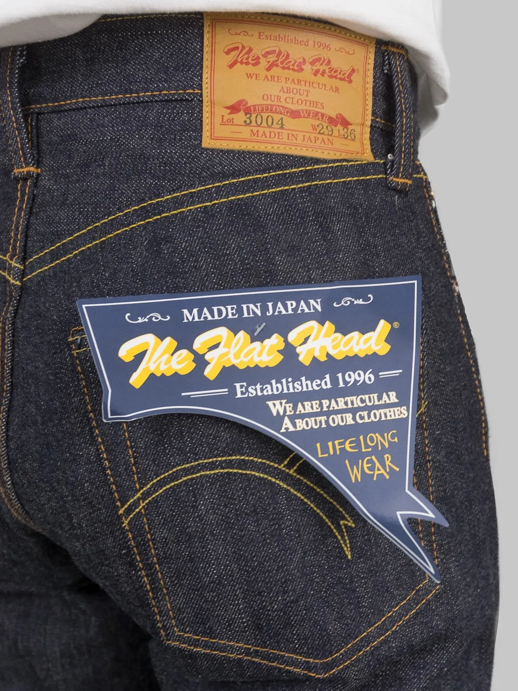 The Flat Head 3004 14.5oz Regular Straight Jeans