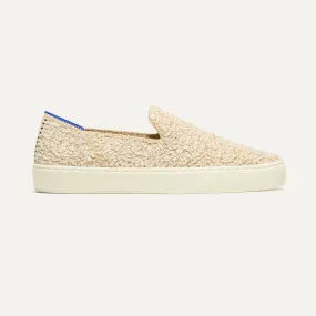 The Original Slip On Sneaker - Honeybun Shimmer Bouclé