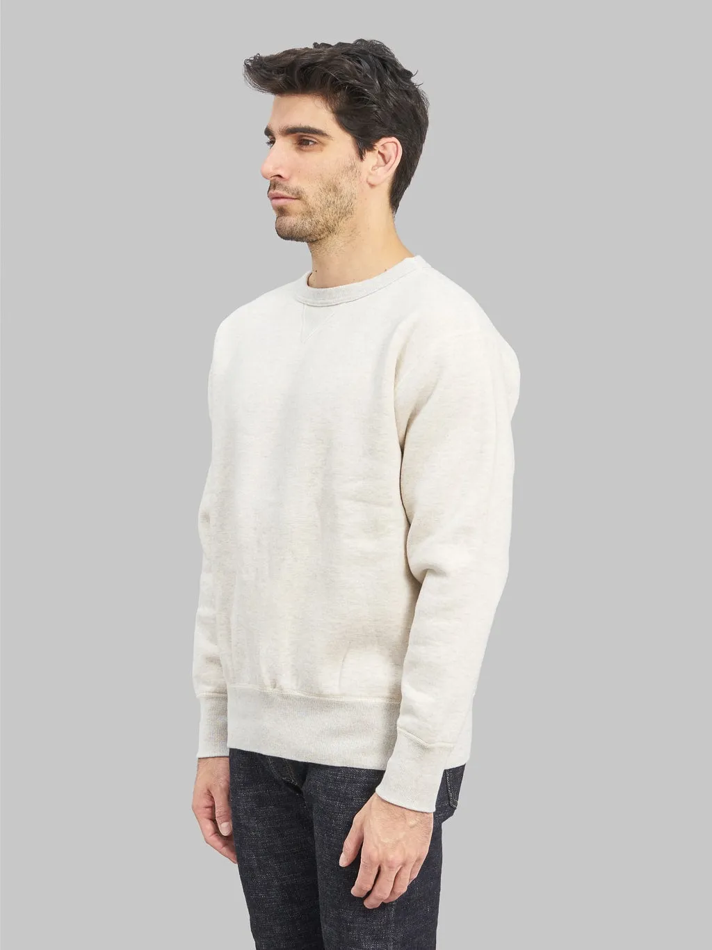 The Strike Gold Loopwheeled Sweatshirt Oatmeal