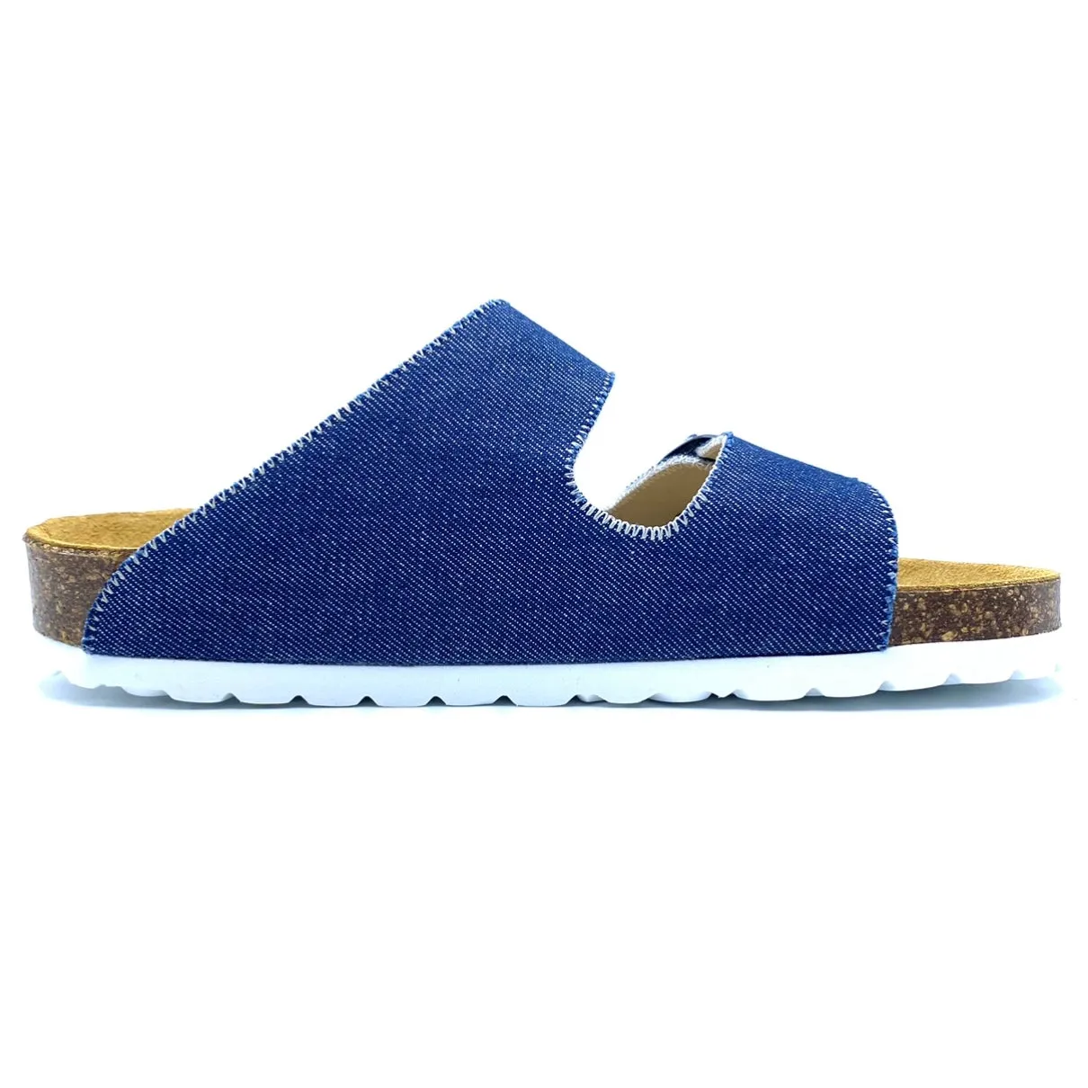 Thora 2-buckle Sandals | Clean Japanese Denim