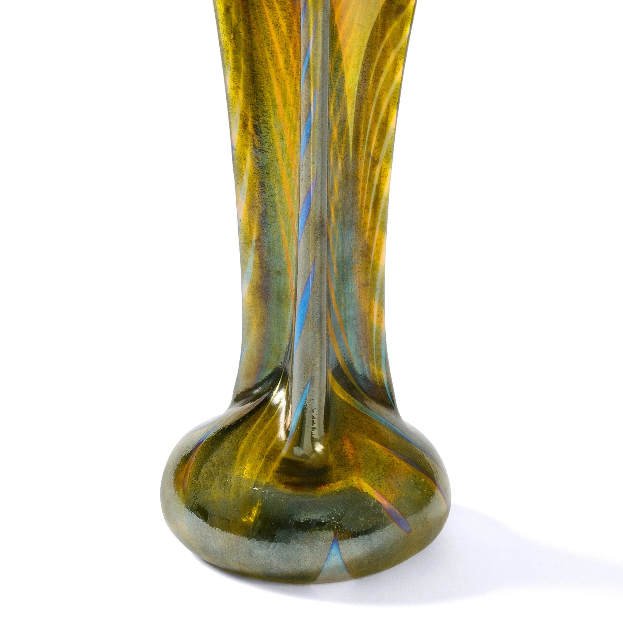 Tiffany Studios New York "Pulled Feather" Vase