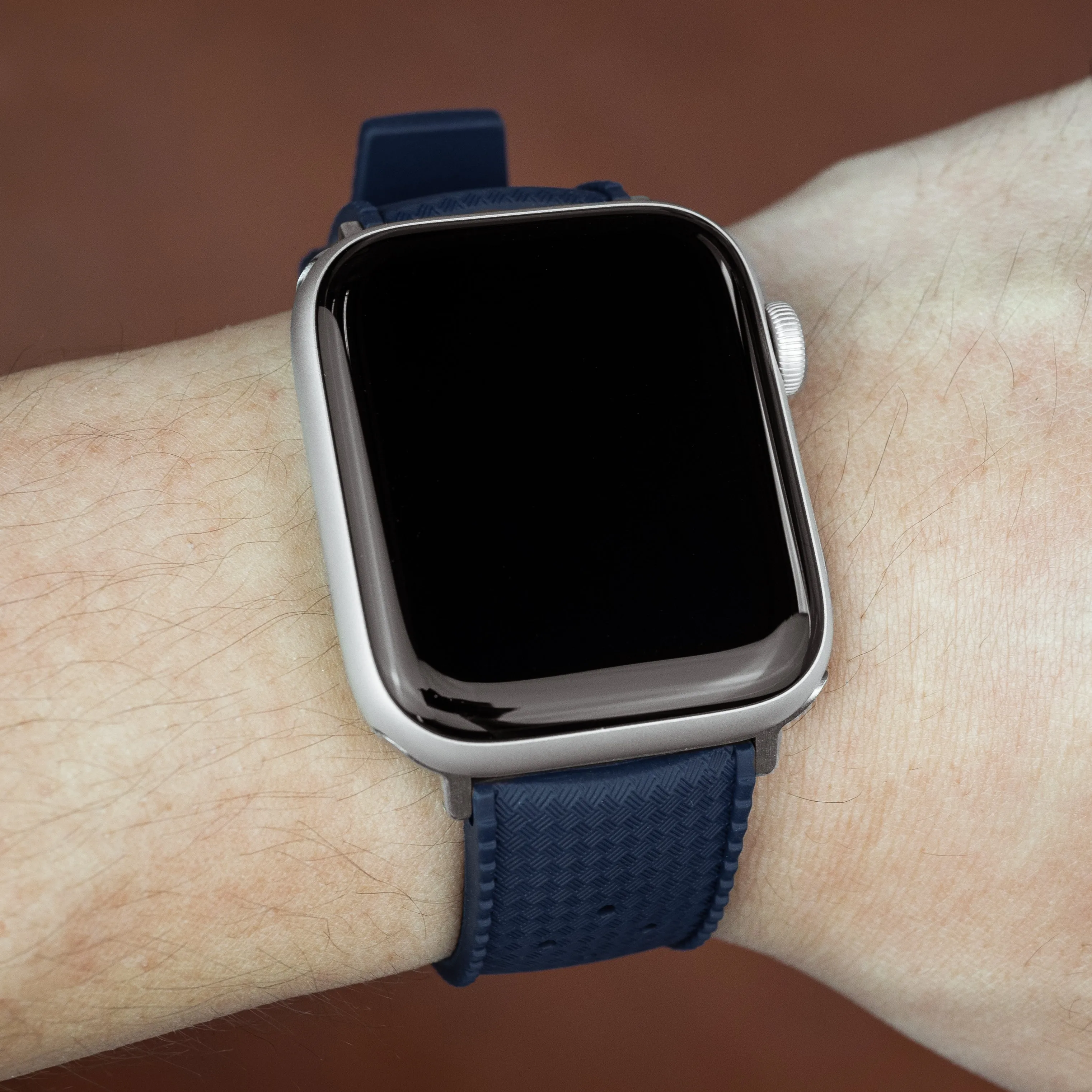 Tropic FKM Rubber Strap in Navy (Apple Watch)