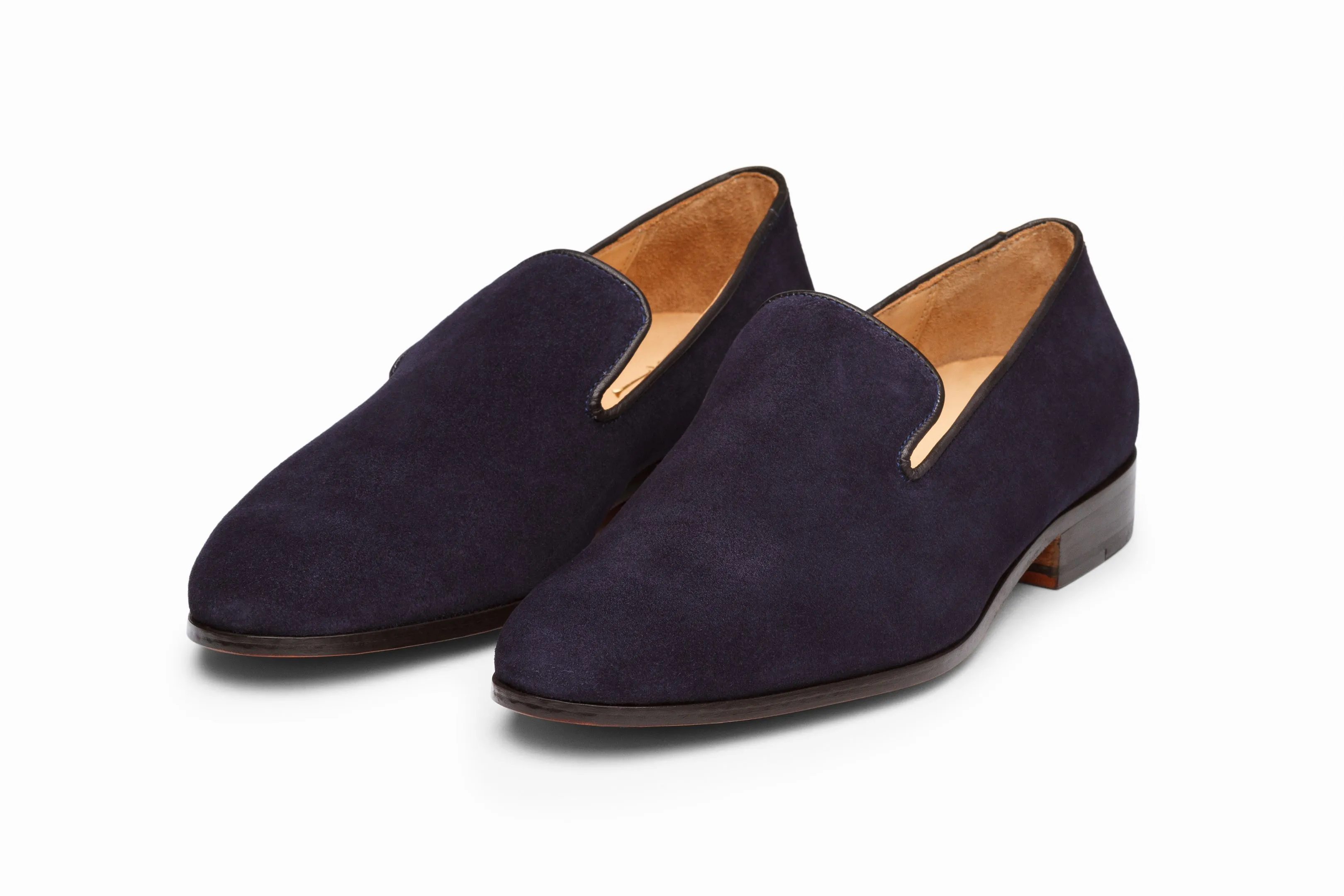 Venetian Loafer - Navy Suede