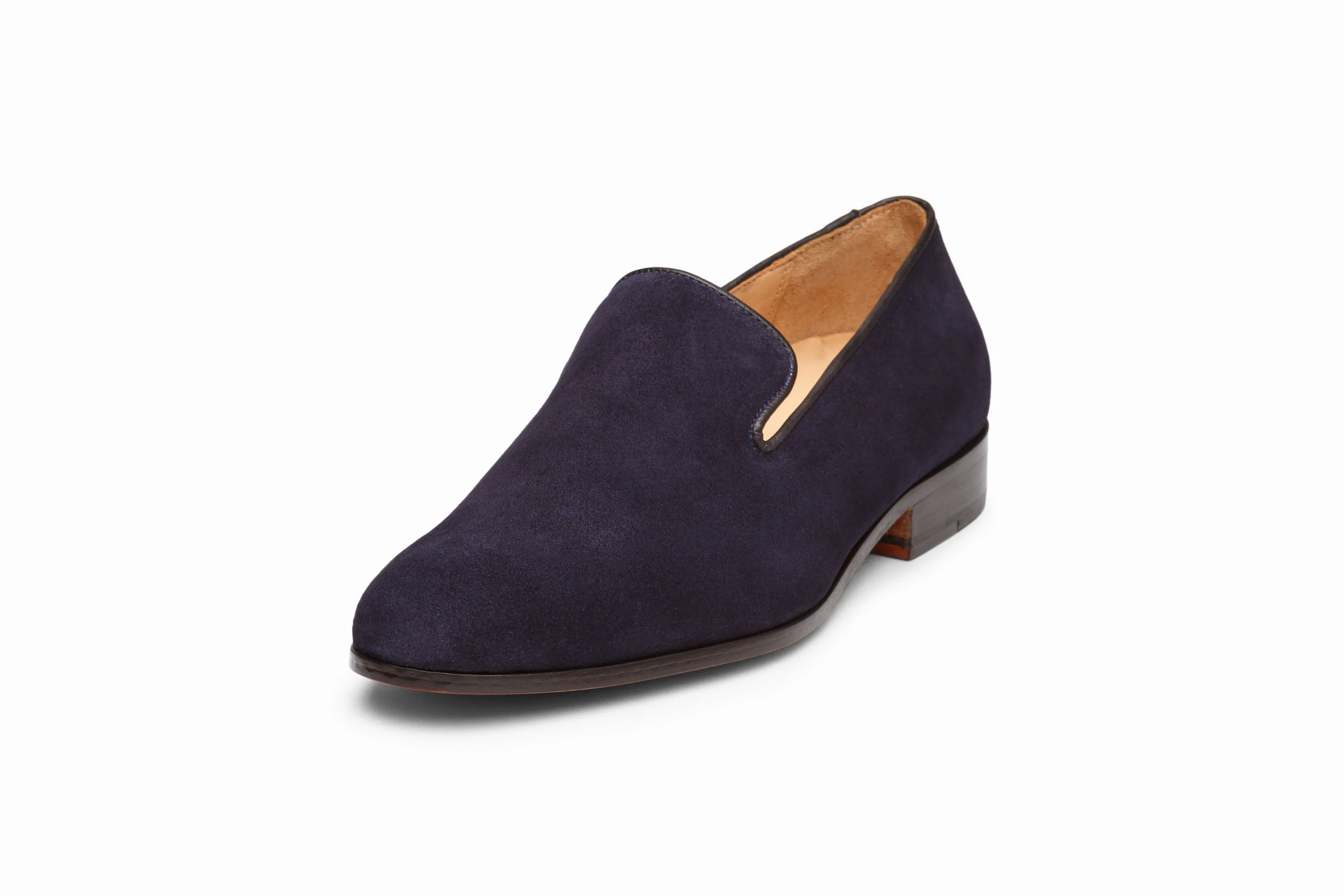 Venetian Loafer - Navy Suede