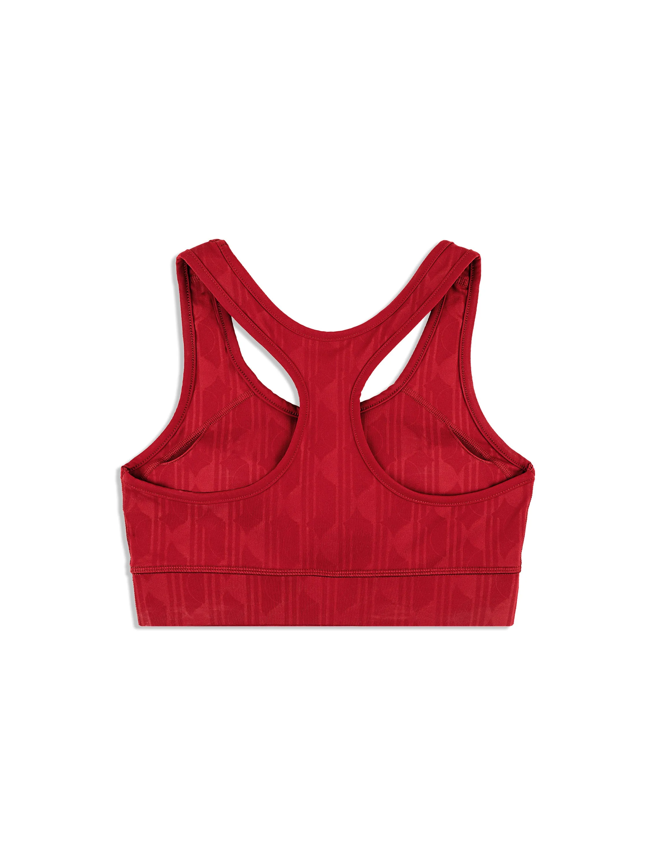 Viano Printed Sports Bra- Sun Dried Tomato