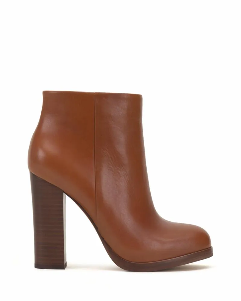 Vince Camuto CAYELSA WARM CARAMEL/COW DERBY