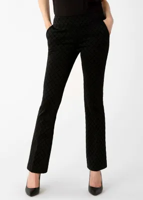 Witham Velvet 31" Mini-Flair Pant With Pockets