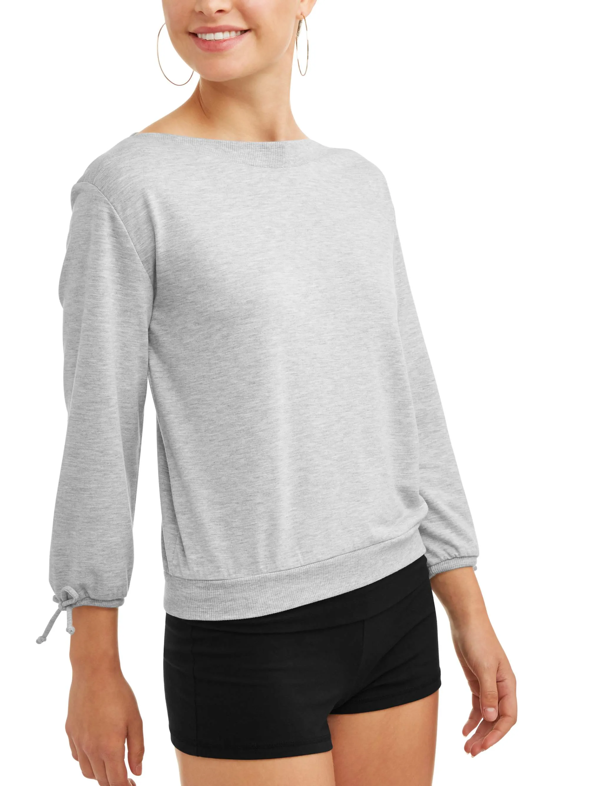 Women's Long Tie Sleeve Ballet Sweatshirt