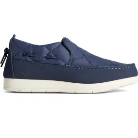 Women's Moc-Sider Nylon Slip On Blue