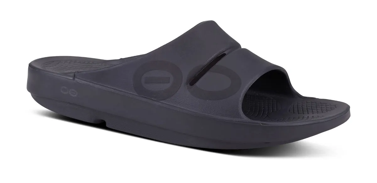 Women's OOahh Sport Slide Sandal - Black Matte